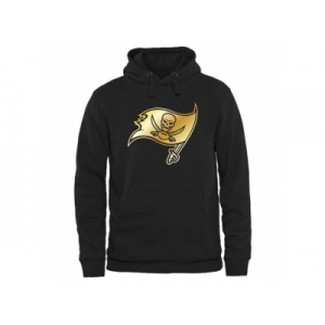 Men's Tampa Bay Buccaneers Pro Line Black Gold Collection Pullover Hoodie