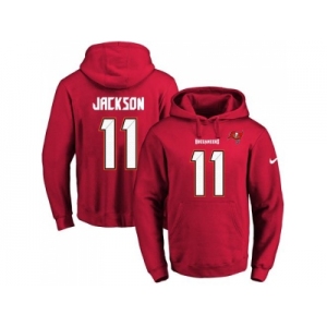 Nike Tampa Bay Buccaneers #11 DeSean Jackson Red Name & Number Pullover NFL Hoodie