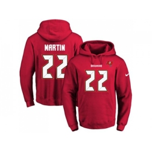 Nike Tampa Bay Buccaneers #22 Doug Martin Red Name & Number Pullover NFL Hoodie