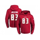 Nike Tampa Bay Buccaneers #83 Vincent Jackson Red Name & Number Pullover NFL Hoodie