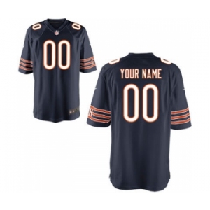 Youth Nike Nfl Jerseys Chicago Bears Customized Blue Jersey