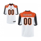 Youth Nike Nfl Jerseys Cincinnati Bengals Customized White Jersey