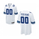 Youth Nike Nfl Jerseys Dallas Cowboys Customized White Jersey