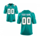 Youth Nike Nfl Jerseys Miami Dolphins Customized Green Jersey
