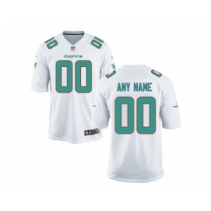 Youth Nike Nfl Jerseys Miami Dolphins Customized White Jersey