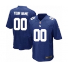 Youth Nike Nfl Jerseys New York Giants Customized Blue Jersey