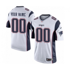 Youth Nike nfl jerseys New England Patriots Customized White Jersey