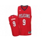 Men Adidas New Orleans Pelicans #27 Jordan Crawford Authentic Navy Blue Road NBA Jersey (3)