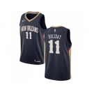 Men Nike New Orleans Pelicans #11 Jrue Holiday Navy NBA Swingman Icon Edition Jersey