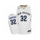 Men's Adidas New Orleans Pelicans #32 Hollis Thompson Authentic White Home NBA Jersey