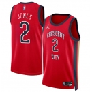 Men's New Orleans Pelicans #2 Herb Jones Red 2024 Statement Edition Stitched Basketball Jersey