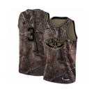 Men's Nike New Orleans Pelicans #3 Nikola Mirotic Swingman Camo Realtree Collection NBA Jersey