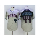 Arizona Diamondbacks #44 Paul Goldschmidt Gray Capri New Cool Base Stitched Baseball Jersey