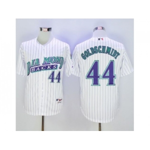 Arizona Diamondbacks #44 Paul Goldschmidt White 1999 Turn Back The Clock Stitched Baseball Jersey
