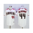 Arizona Diamondbacks #44 Paul Goldschmidt White-Brick New Cool Base Stitched Baseball Jersey