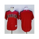 Arizona Diamondbacks Blank Red Brick New Cool Base Stitched Baseball Jersey