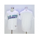 Arizona Diamondbacks Blank White 1999 Turn Back The Clock Stitched Baseball Jersey