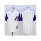 Arizona Diamondbacks Blank White Hall Of Fame Cool Base Stitched Baseball Jersey