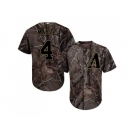 Men Arizona Diamondbacks #4 Ketel Marte Camo Realtree Collection Cool Base Stitched MLB Jersey