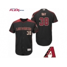 Men Diamondbacks #38 Robbie Ray Black Hispanic Heritage Flex Base Jersey