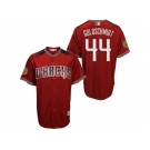 Men's Arizona Diamondbacks #44 Paul Goldschmidt 2017 Spring Training Cool Base Stitched MLB Jersey