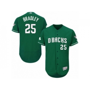 Men's Majestic Arizona Diamondbacks #25 Archie Bradley Green Celtic Flexbase Authentic Collection MLB Jersey
