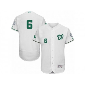 Men's Majestic Washington Nationals #6 Anthony Rendon White Celtic Flexbase Authentic Collection MLB Jersey