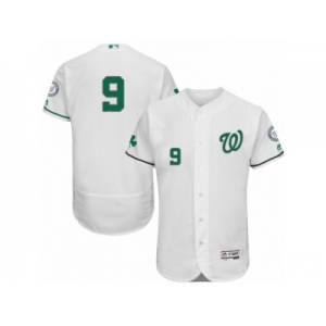 Men's Majestic Washington Nationals #9 Ben Revere Red Flexbase Authentic Collection MLB Jersey