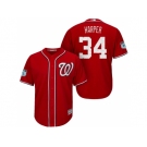 Men's Washington Nationals #34 Bryce Harper 2017 Spring Training Cool Base Stitched MLB Jersey