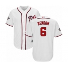 Men's Washington Nationals #6 Anthony Rendon Replica White Home Cool Base 2019 World Series Bound Baseball Jersey