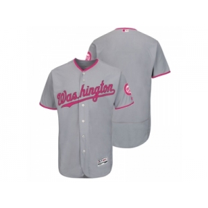 Washington Nationals Blank Gary Road 2016 Mother's Day Flex Base Jersey