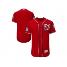 Washington Nationals Blank Red 2017 Spring Training Flexbase Authentic Collection Stitched Baseball Jersey