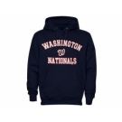 Washington Nationals Fastball Fleece Pullover Navy Blue MLB Hoodie