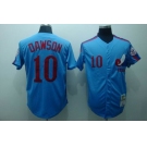 mlb expos #10  dawson  blue