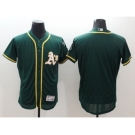 Men Oakland Athletics Blank Majestic Green Flexbase Authentic Collection Team Jersey