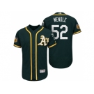 Men's Oakland Athletics #52 Joey Wendle 2017 Spring Training Flex Base Authentic Collection Stitched Baseball Jersey