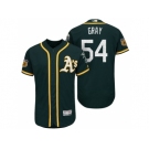 Men's Oakland Athletics #54 Sonny Gray 2017 Spring Training Flex Base Authentic Collection Stitched Baseball Jersey