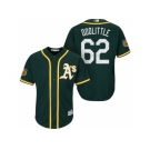 Men's Oakland Athletics #62 Sean Doolittle 2017 Spring Training Cool Base Stitched MLB Jersey