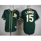 mlb jerseys oakland athletics #15 lawrie green[lawrie]