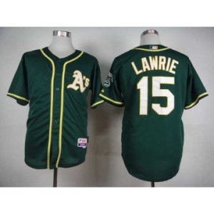 mlb jerseys oakland athletics #15 lawrie green[lawrie]