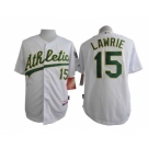 mlb jerseys oakland athletics #15 lawrie white[lawrie]