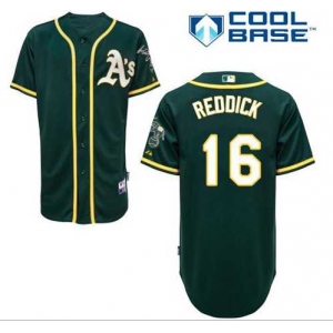 mlb jerseys oakland athletics #16 reddlck green[2014 new]