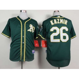 mlb jerseys oakland athletics #26 kazmir green