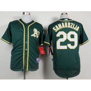 mlb jerseys oakland athletics #29 samardzija green