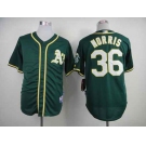 mlb jerseys oakland athletics #36 norris green[norris]