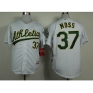 mlb jerseys oakland athletics #37 moss white