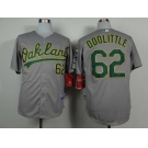 mlb jerseys oakland athletics #62 doolittle grey