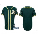 mlb jerseys oakland athletics blank green[2014 new]