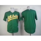 mlb jerseys oakland athletics blank green