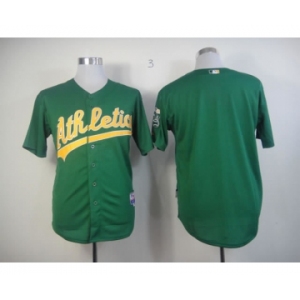 mlb jerseys oakland athletics blank green